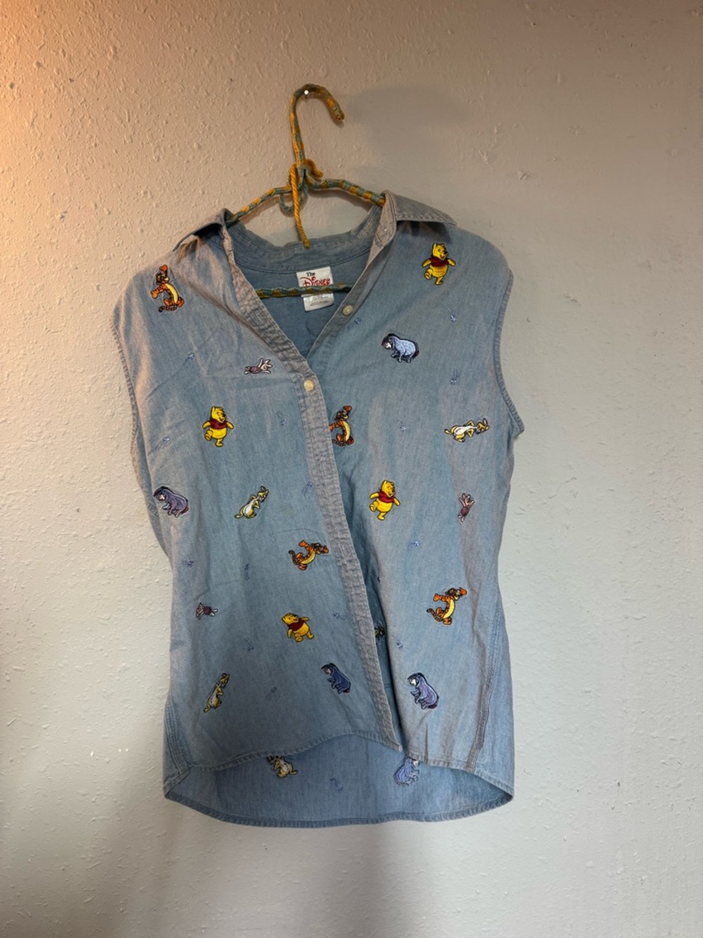 Disney Winnie the Pooh Embroidered Vest